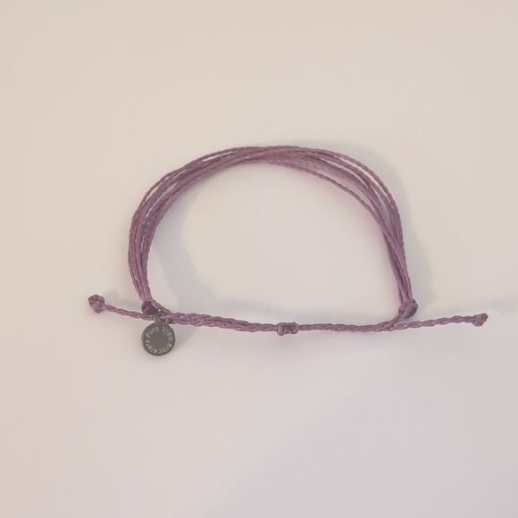 790 Pura Vida Purple Multi Strand Adjustable Slider‎ Bracelet - Picture 4 of 4